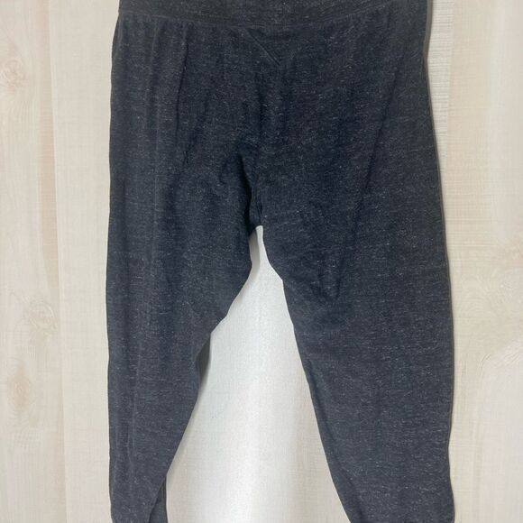 Nike gray vintage Just do it zipup jacket and capri joggers jacket/med, pants/sm - Picture 12 of 16